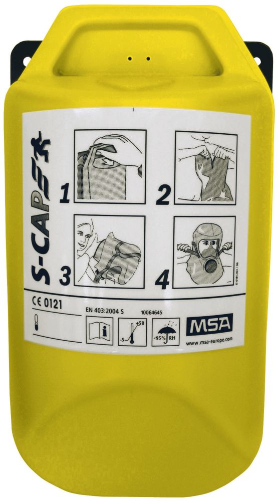 S-CAP Hood Yangın Kaçış Maskesi (EN 403) 2